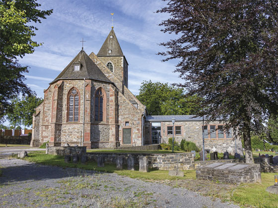 sternrouten Alter Kirchweg Kirche Konzen